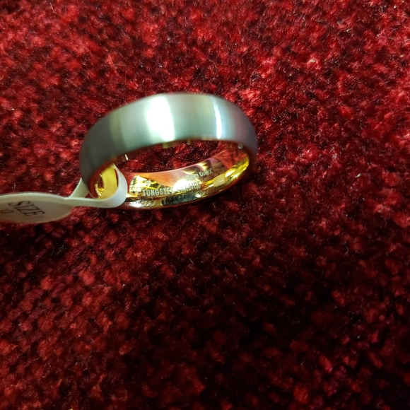 Mens Tungsten Carbide Size 9 - Picture 2 of 2